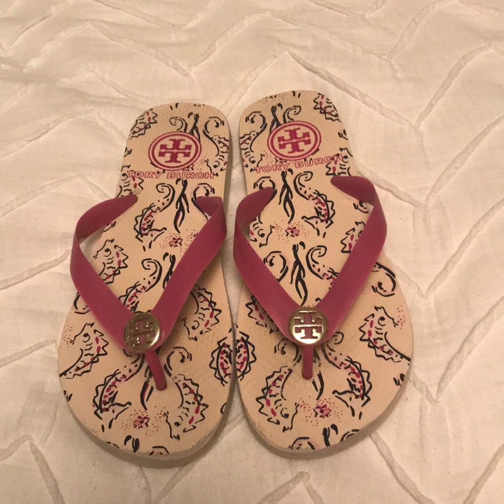 Tory Burch Pink flipflops